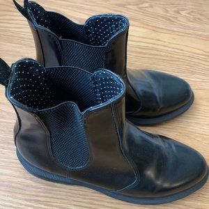 Dr Martens Flora Chelsea Black Boot